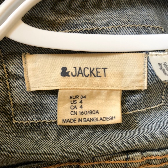 High back Jean Jacket - Picture 3 of 3